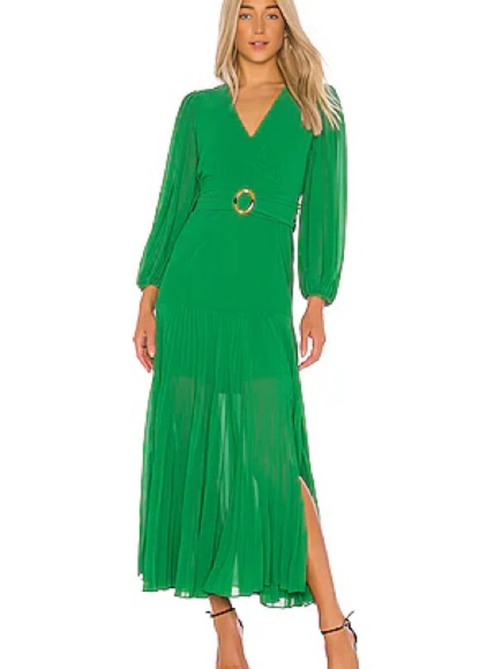 Bardot Daytona Dress in Emerald